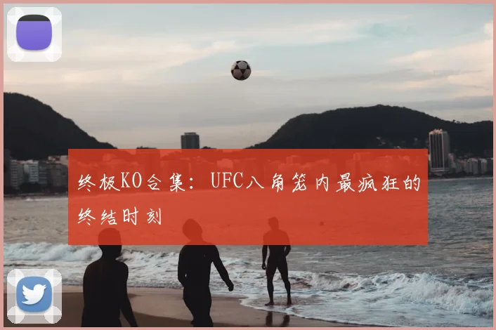 终极KO合集：UFC八角笼内最疯狂的终结时刻