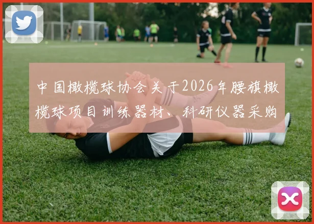 中国橄榄球协会关于2026年腰旗橄榄球项目训练器材、科研仪器采购的招标公告_20260605104230